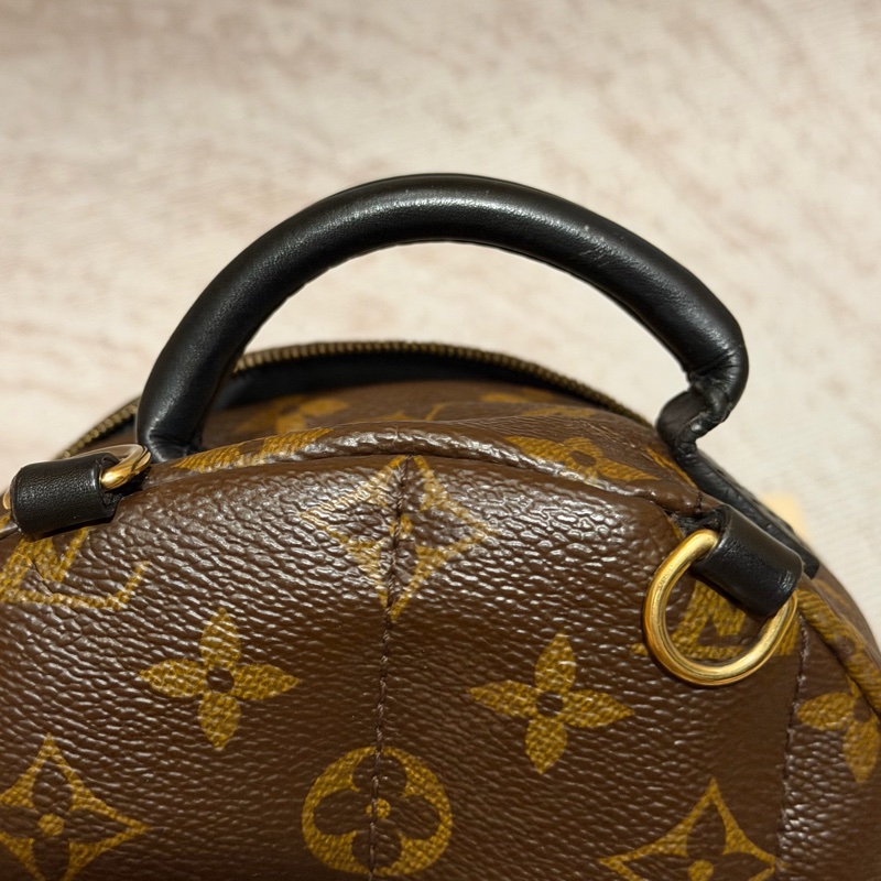 【96新 ✨ 全網最低價!】LV palm springs mini 迷你 小書包 成色超好!!(下單前先詢問庫存❗️)-15