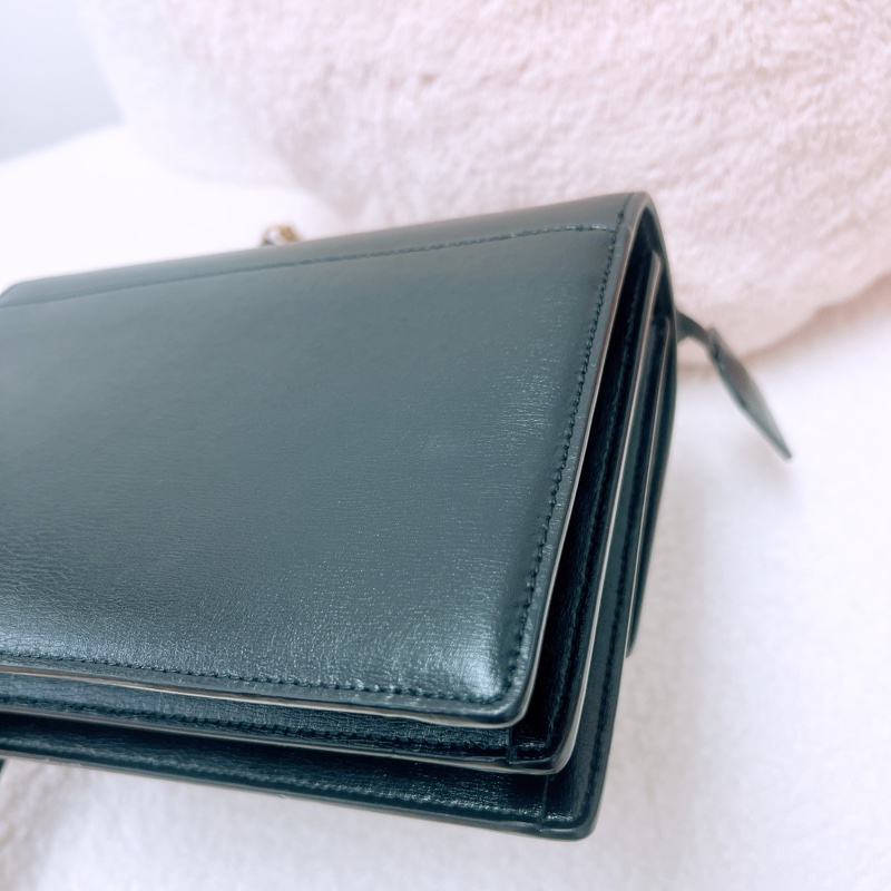 YSL sunset 黑金鏈條包/ 日落包-7