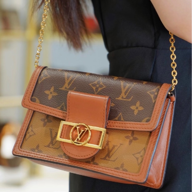 「JL精品代購」98新 LV mini 達芙妮Dauphine-1