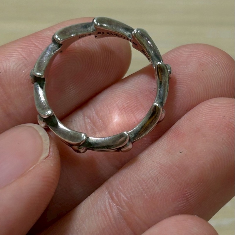 Chrome Hearts crosstail ring十字架尾戒指-8