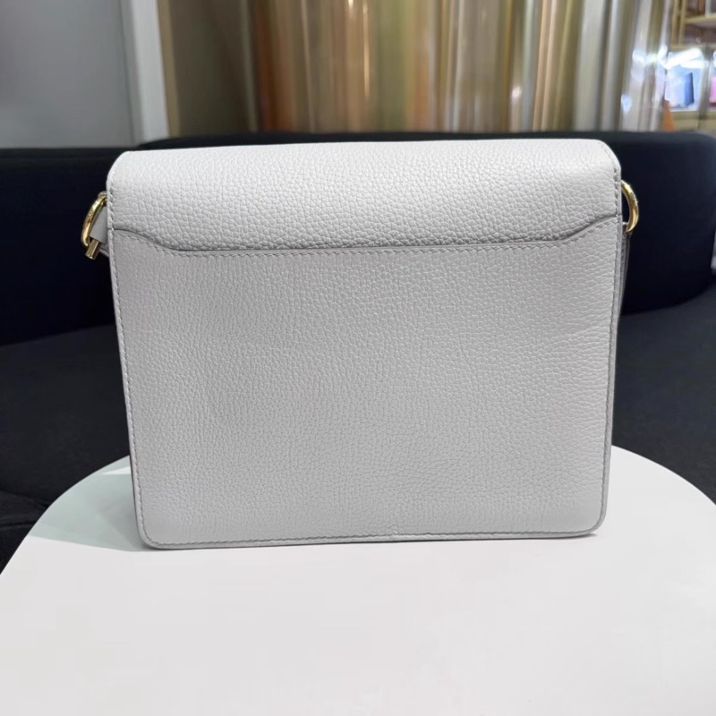 Hermes/愛馬仕 Roulis23豬鼻子霧霾藍金扣 z刻 附件塵袋-3