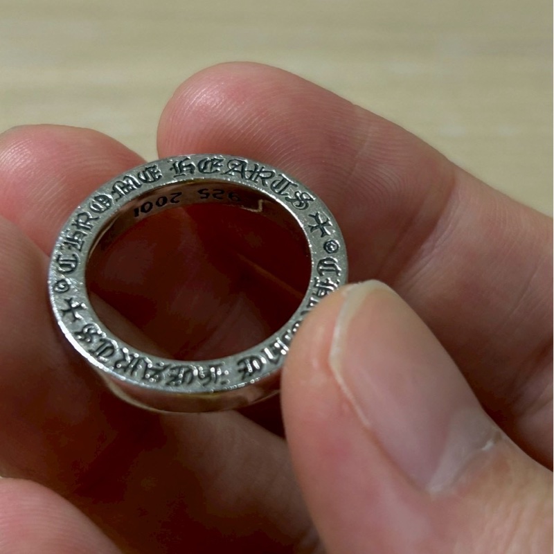 Chrome Hearts 3mm ring 素面戒指-17
