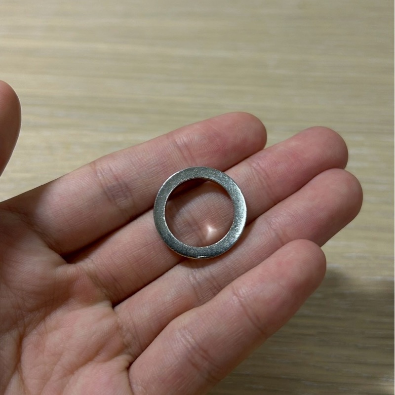 Chrome Hearts 3mm ring 素面戒指-3