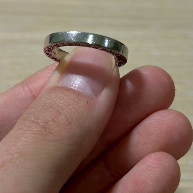 Chrome Hearts 3mm ring 素面戒指-4