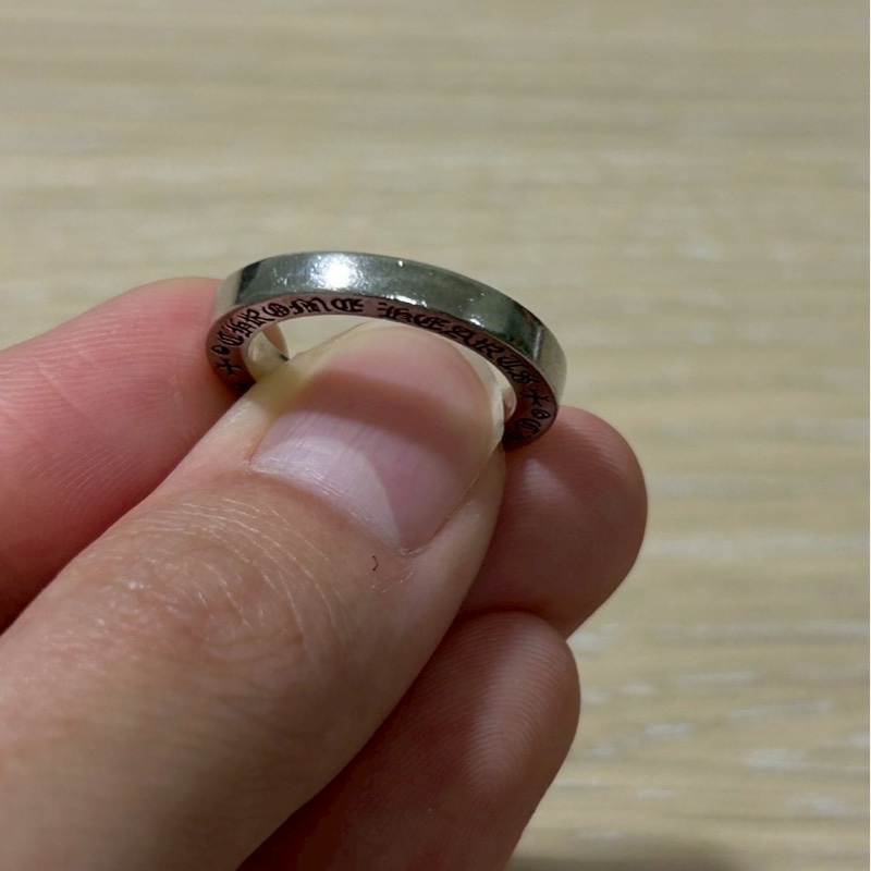 Chrome Hearts 3mm ring 素面戒指-5