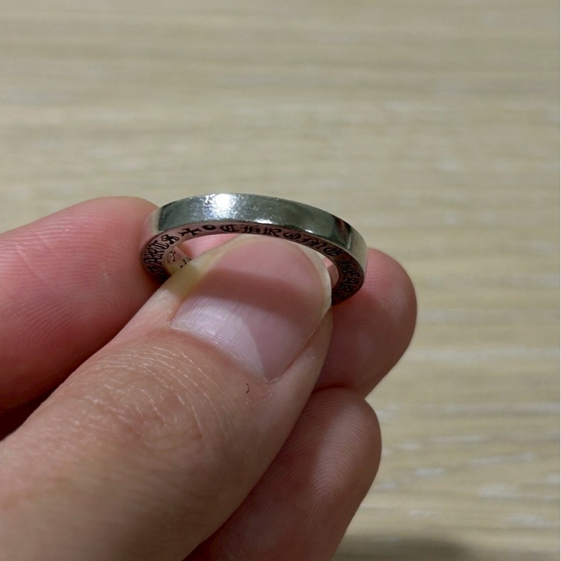 Chrome Hearts 3mm ring 素面戒指-6