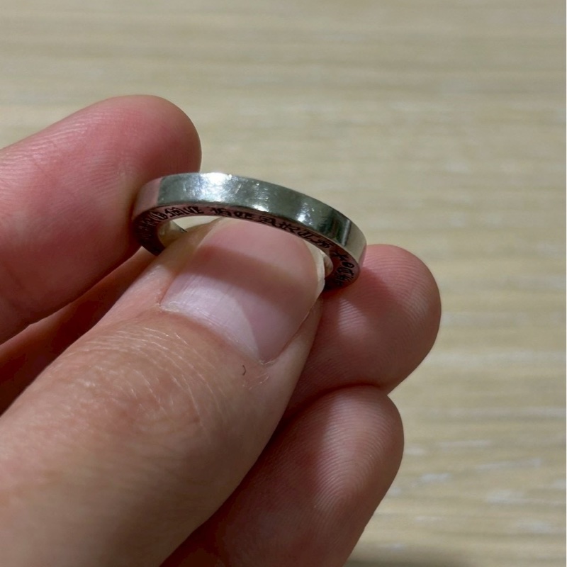 Chrome Hearts 3mm ring 素面戒指-7