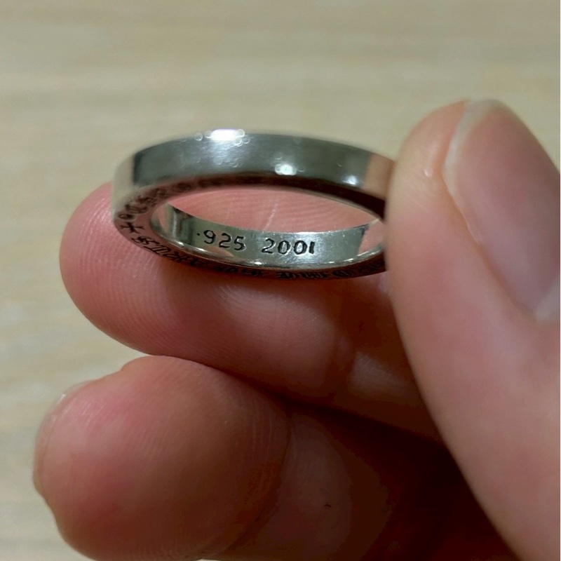 Chrome Hearts 3mm ring 素面戒指-9