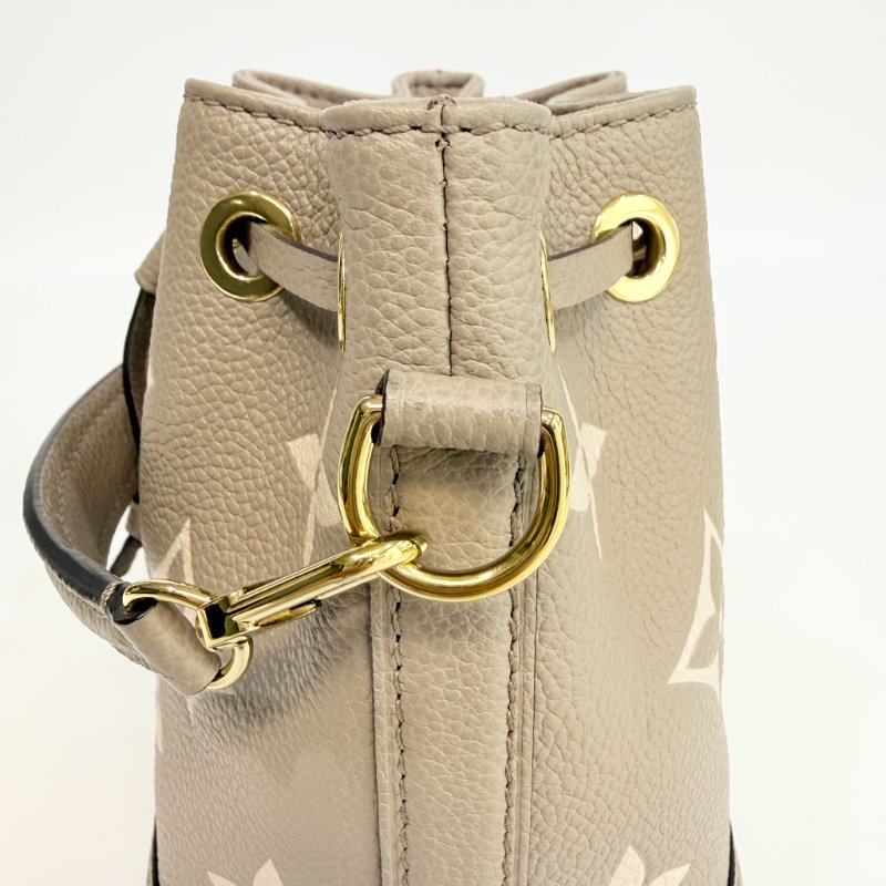 Louis Vuitton -斑鳩灰牛皮Nano Noé水桶包-11