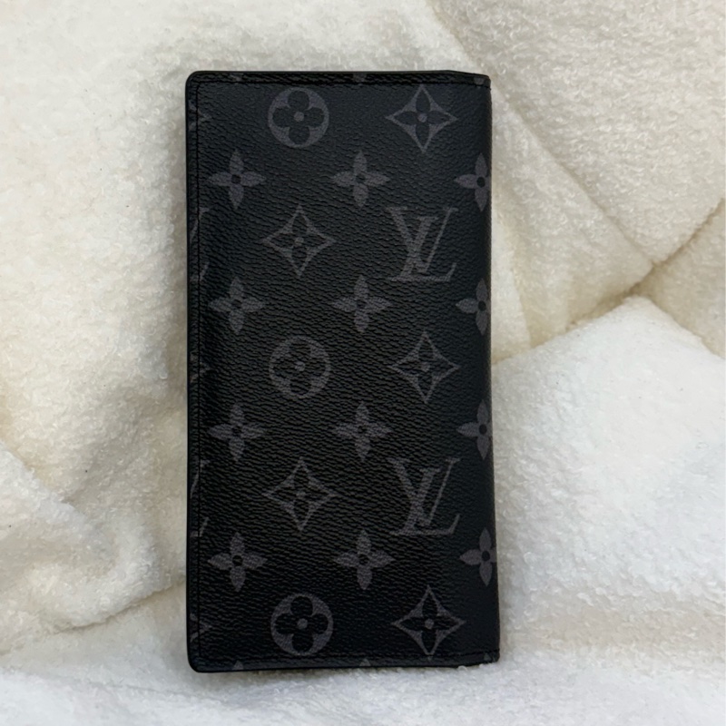 Lv黑老花對開長夾 ✨最新晶片款-1