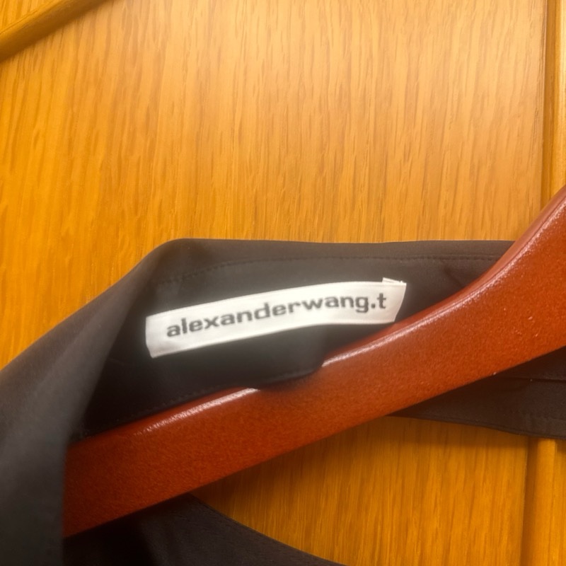 alexanderwang 真絲露肩襯衫XS 黑-2