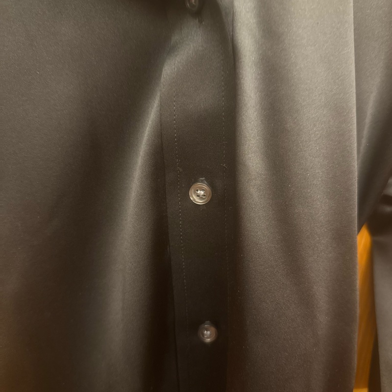 alexanderwang 真絲露肩襯衫XS 黑-10