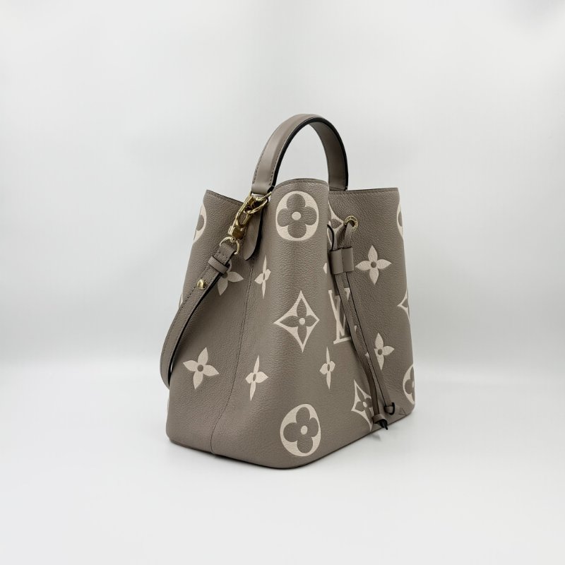 Louis Vuitton -斑鳩灰牛皮NéoNoé水桶包╻MM-6