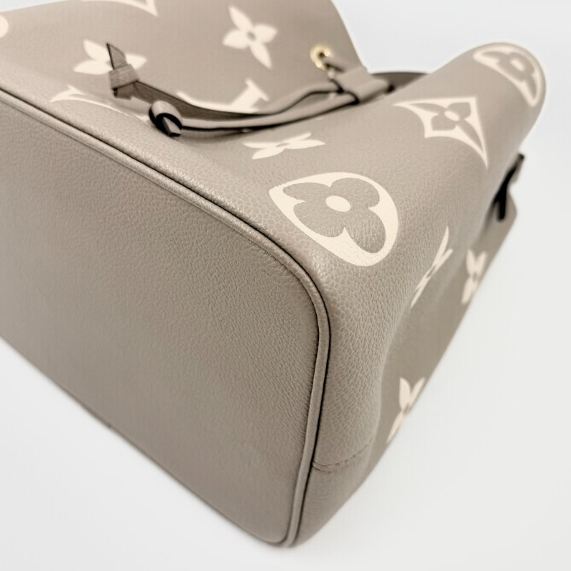 Louis Vuitton -斑鳩灰牛皮NéoNoé水桶包╻MM-9