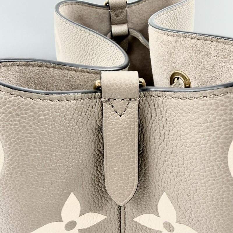 Louis Vuitton -斑鳩灰牛皮NéoNoé水桶包╻MM-28