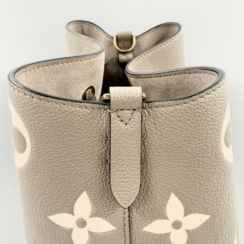 Louis Vuitton -斑鳩灰牛皮NéoNoé水桶包╻MM-30