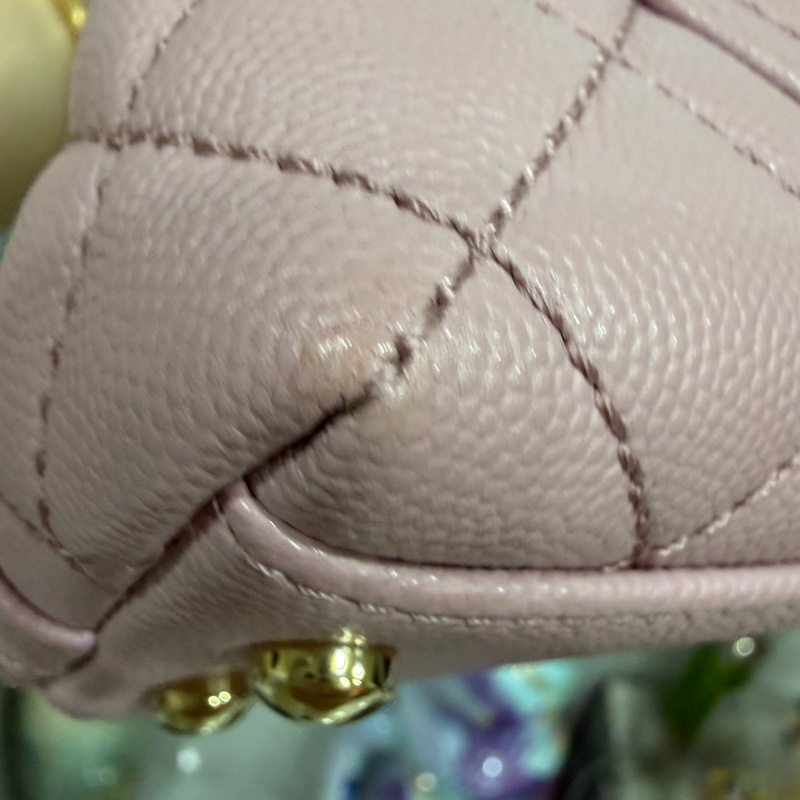 Chanel coco handle粉色2024有購證-3