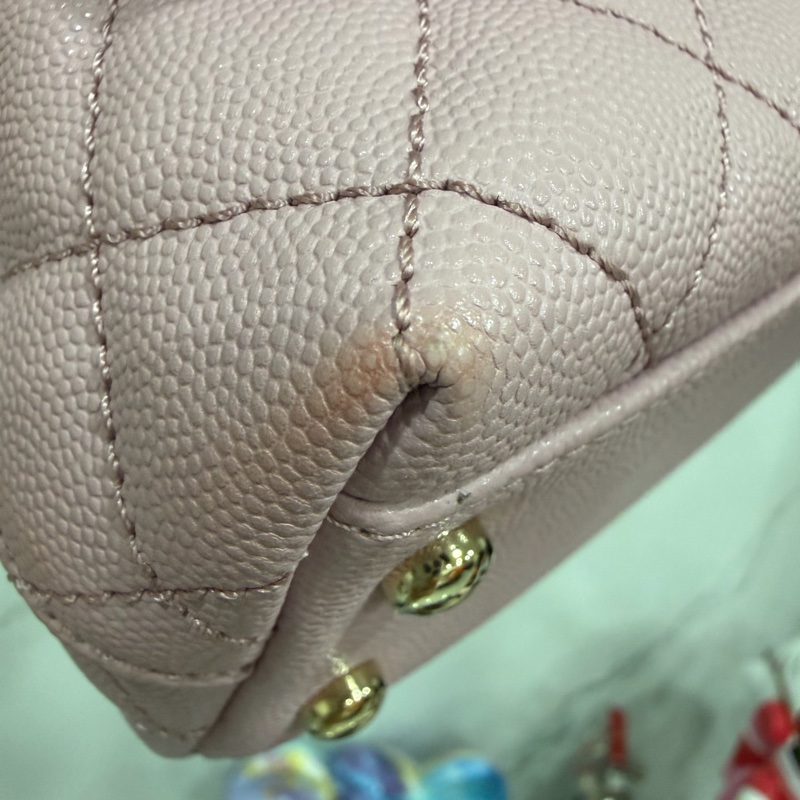 Chanel coco handle粉色2024有購證-4