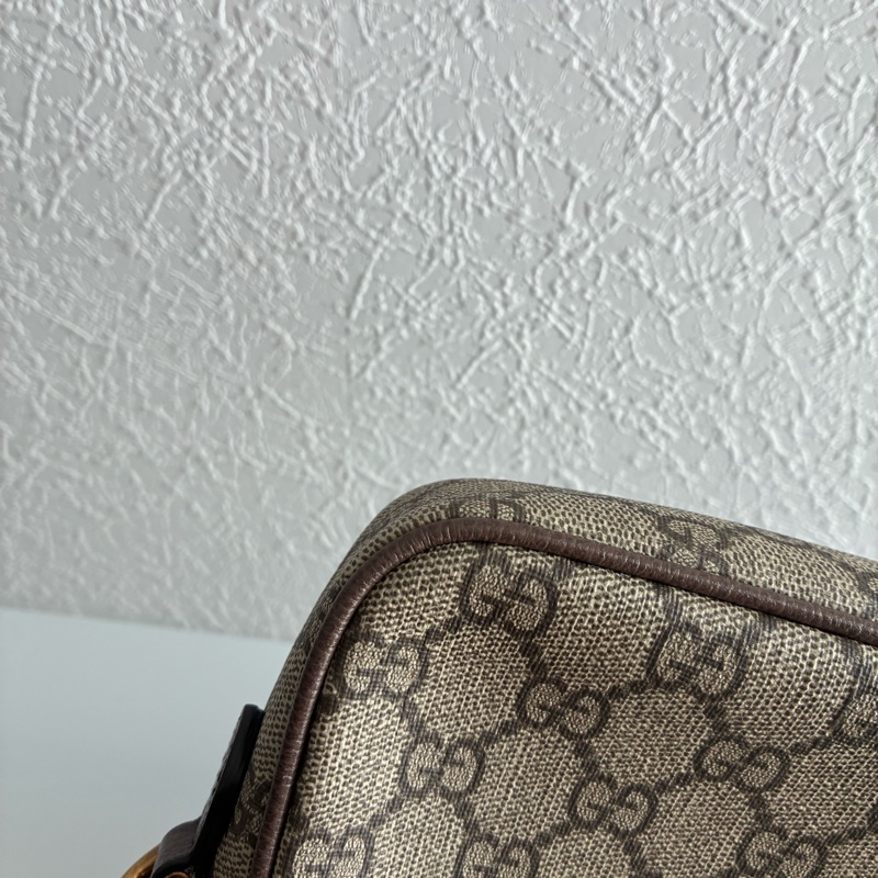 Gucci前口袋拉鏈相機包 斜背包 mini-10