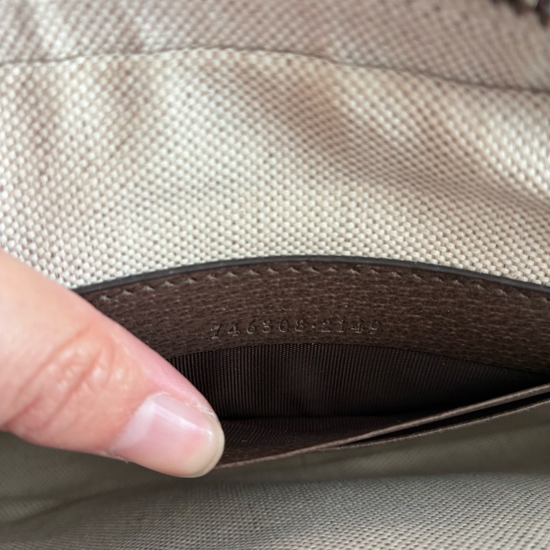 Gucci前口袋拉鏈相機包 斜背包 mini-20