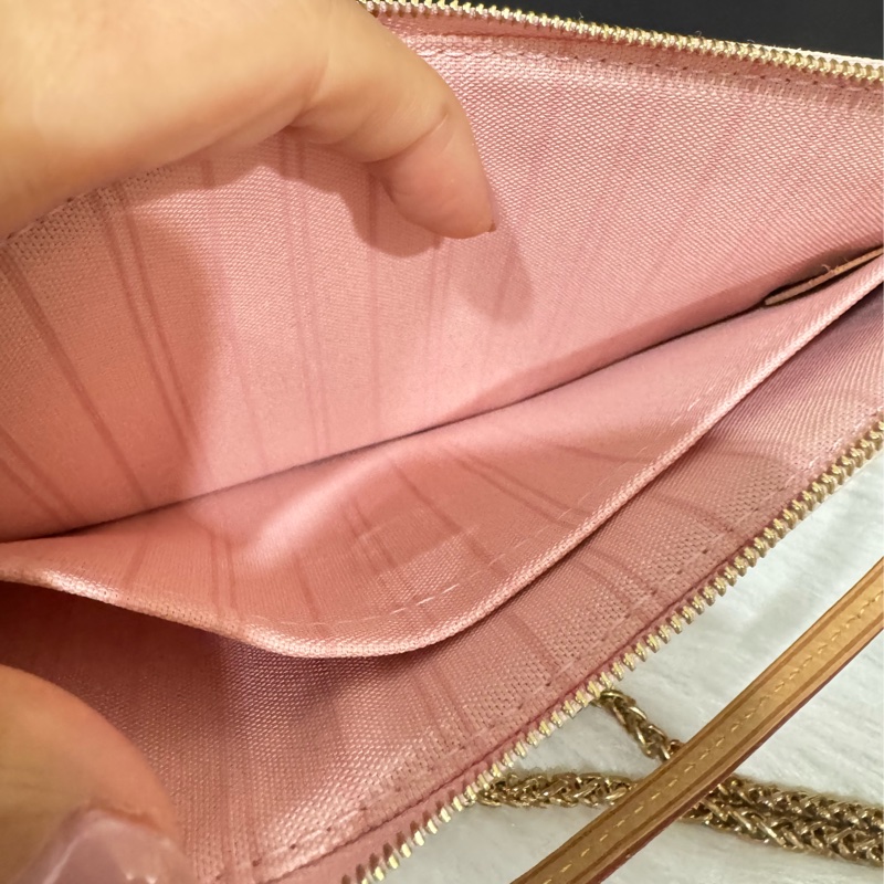 lv neverfull 子包 腋下包 斜背包-9