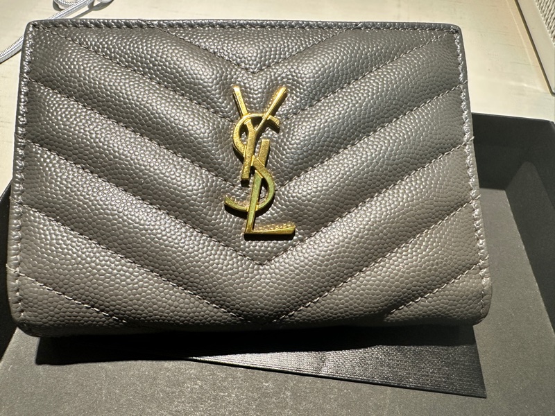 Ysl Saint Laurent 銀包-5