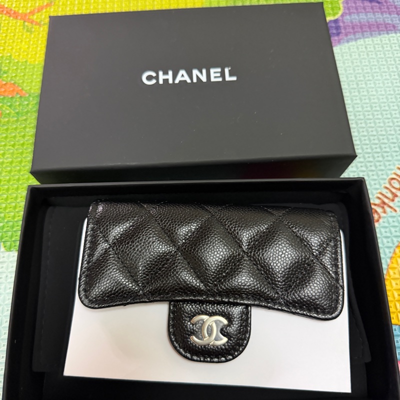 Chanel。香奈兒。經典CF翻蓋卡包(有拉鏈)-0