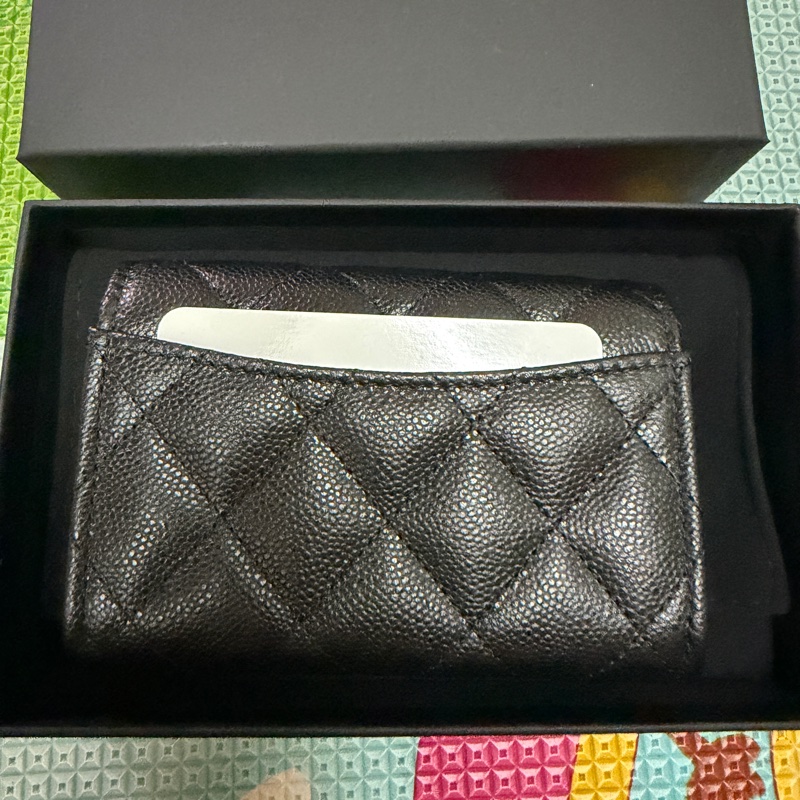 Chanel。香奈兒。經典CF翻蓋卡包(有拉鏈)-5