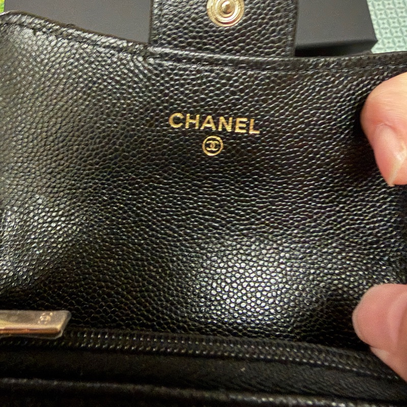 Chanel。香奈兒。經典CF翻蓋卡包(有拉鏈)-6