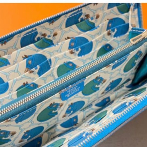 HERMES 絲巾長夾 馬圖騰 A刻-7