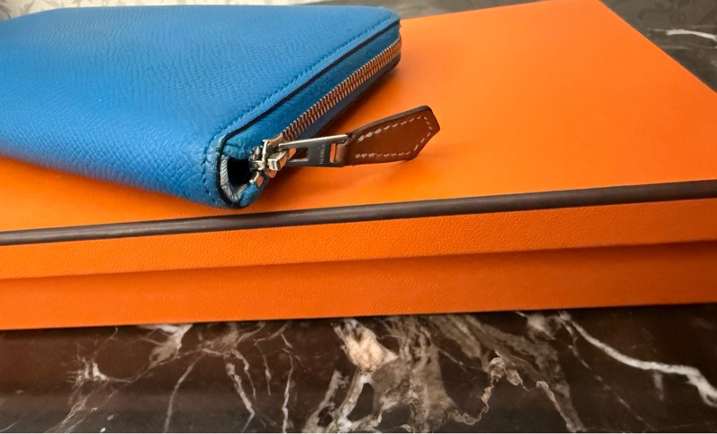 HERMES 絲巾長夾 馬圖騰 A刻-12