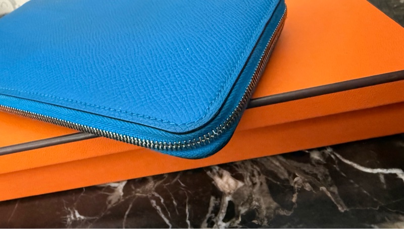 HERMES 絲巾長夾 馬圖騰 A刻-13