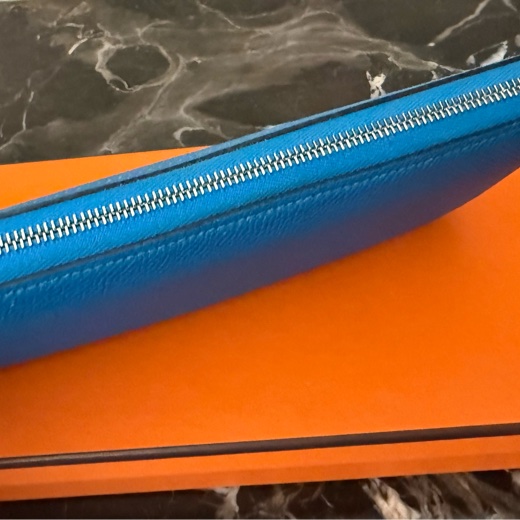 HERMES 絲巾長夾 馬圖騰 A刻-17