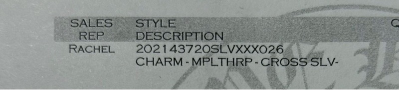 Chrome Hearts 吊墜 梅普十字架吊墜-8