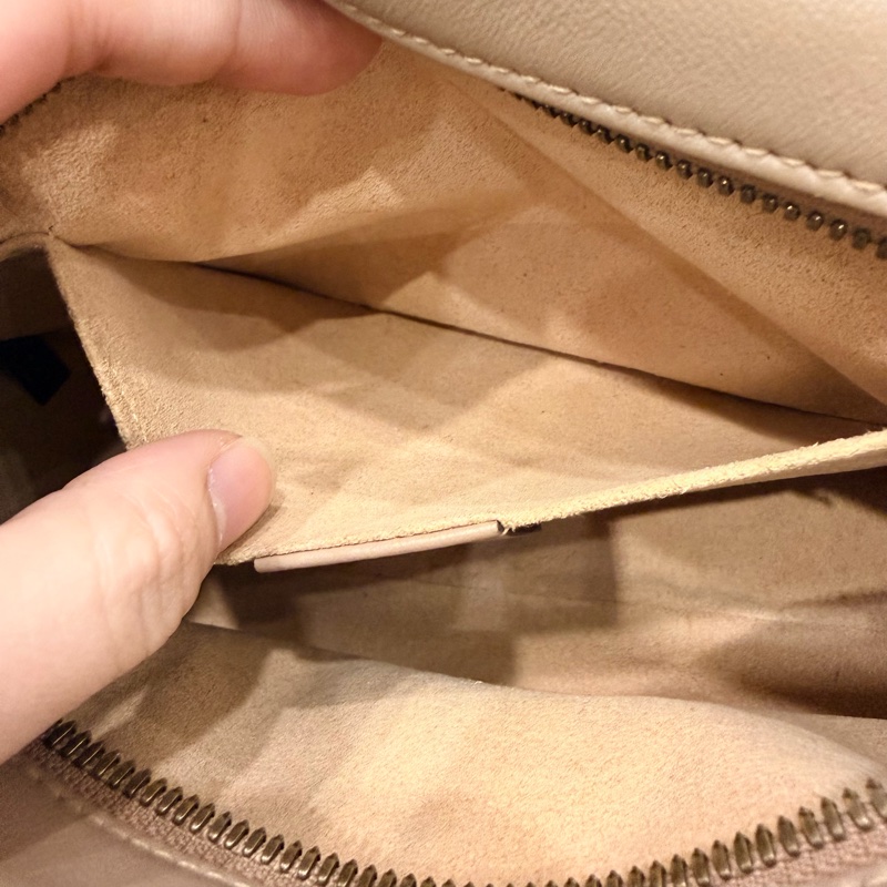 Gucci 經典 marmont 相機包 裸粉-18