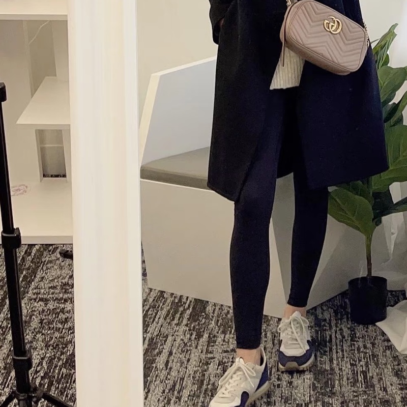 Gucci 經典 marmont 相機包 裸粉-30