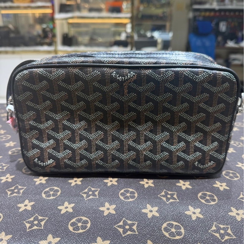 【96新 ✨ 全網最低價!】Goyard 戈雅 CAP VERT 斜挎包 相機包 黑色老花 小號(下單前先詢問庫存❗️)-1