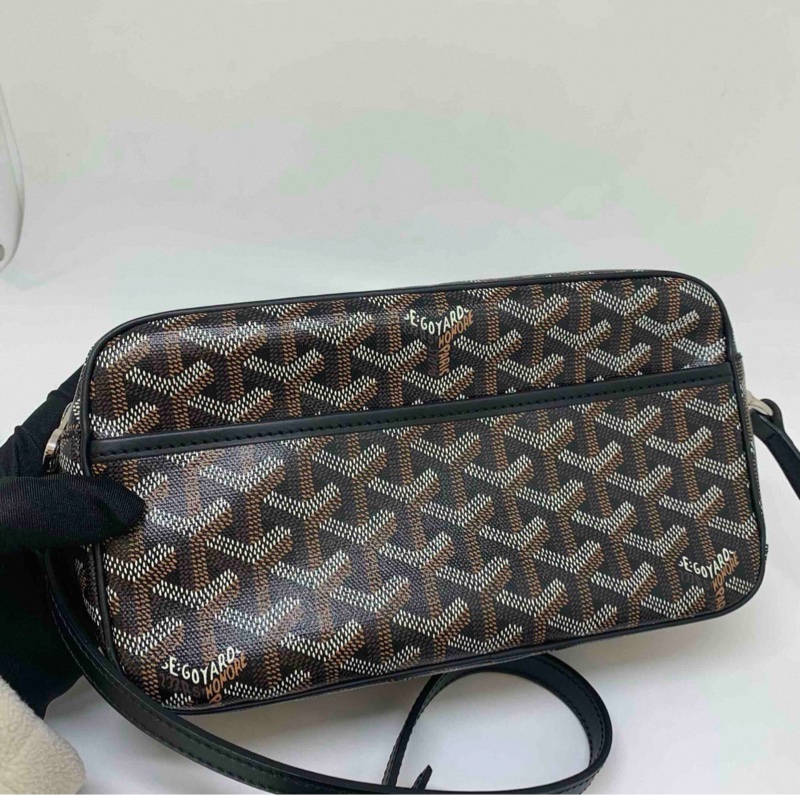 【96新 ✨ 全網最低價!】Goyard 戈雅 CAP VERT 斜挎包 相機包 黑色老花 小號(下單前先詢問庫存❗️)-2