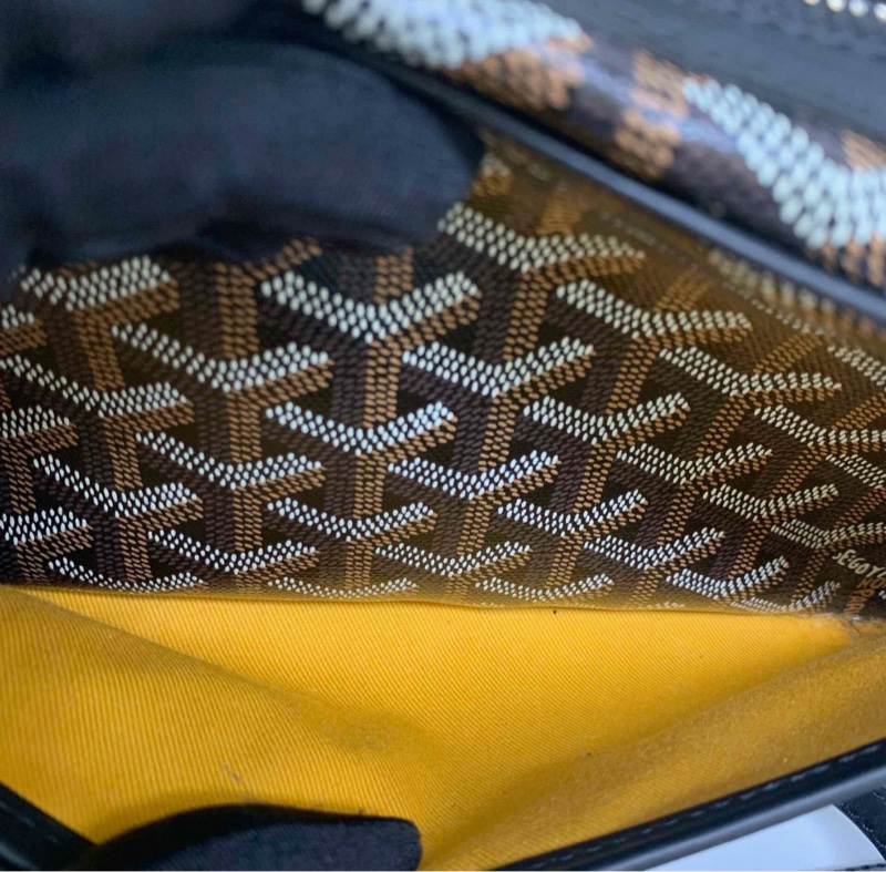 【96新 ✨ 全網最低價!】Goyard 戈雅 CAP VERT 斜挎包 相機包 黑色老花 小號(下單前先詢問庫存❗️)-5