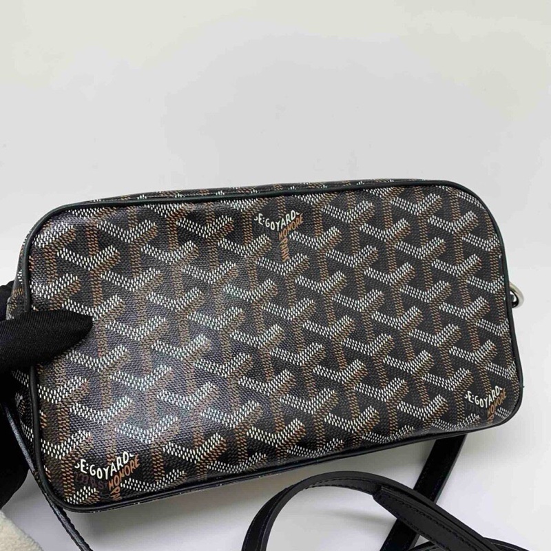 【96新 ✨ 全網最低價!】Goyard 戈雅 CAP VERT 斜挎包 相機包 黑色老花 小號(下單前先詢問庫存❗️)-18