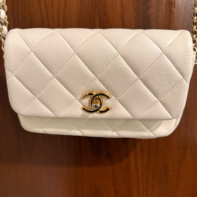 CHANEL CLASSIC FLAP 白金 Chanel 鏈條-0
