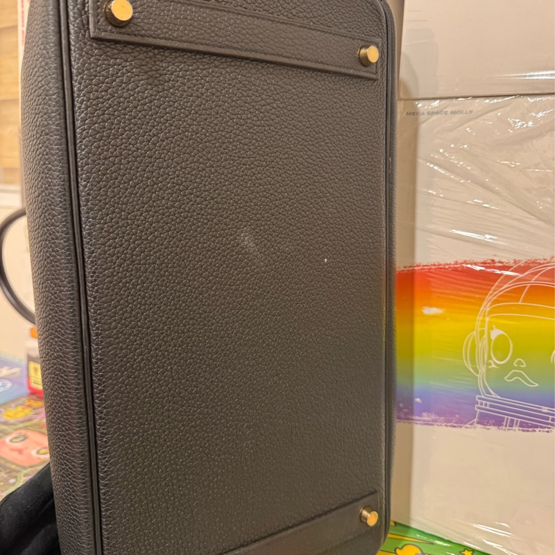 Hermes Birkin 40黑金C刻-7