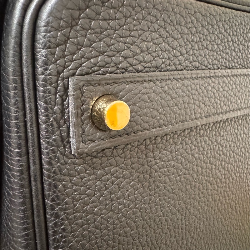 Hermes Birkin 40黑金C刻-8
