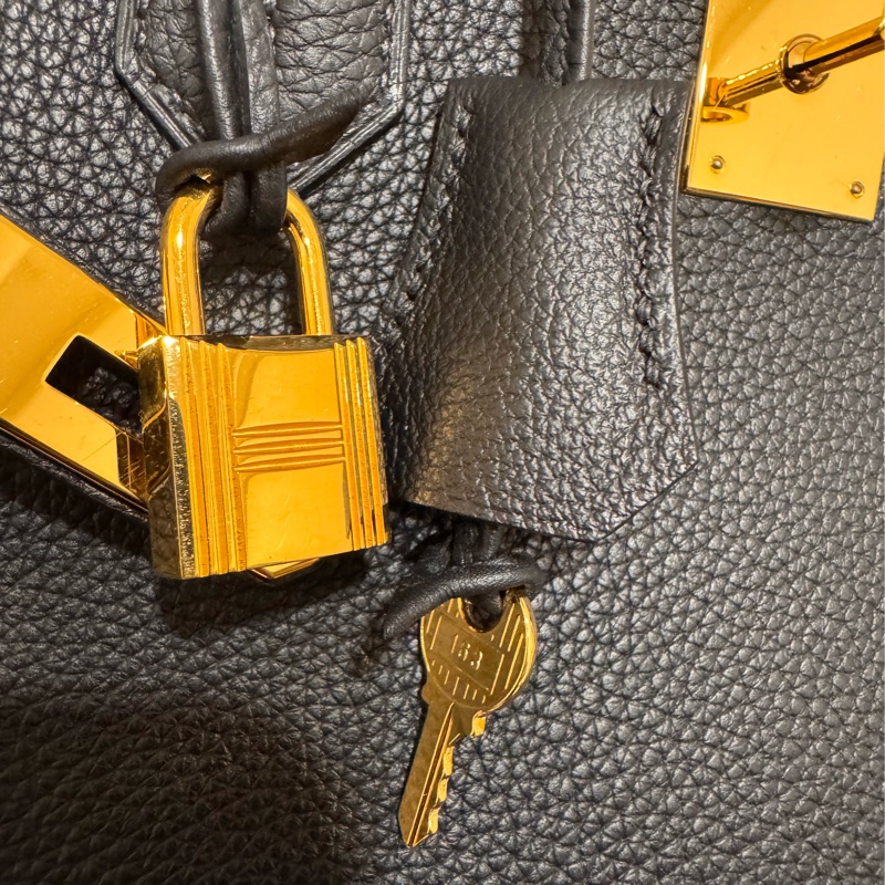 Hermes Birkin 40黑金C刻-23