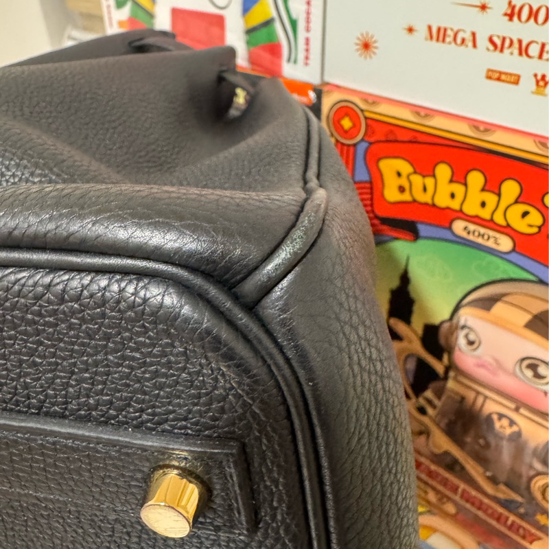 Hermes Birkin 40黑金C刻-32