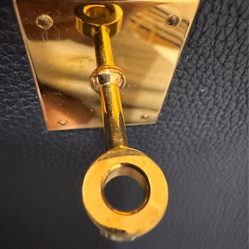 Hermes Birkin 40黑金C刻-38