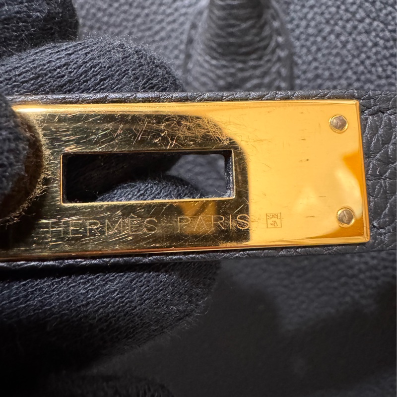 Hermes Birkin 40黑金C刻-39