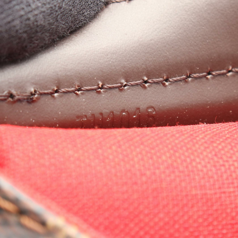 路易威登 切爾西托特單肩包 N51119 Damier 帆布皮革 Ebene 二手-4