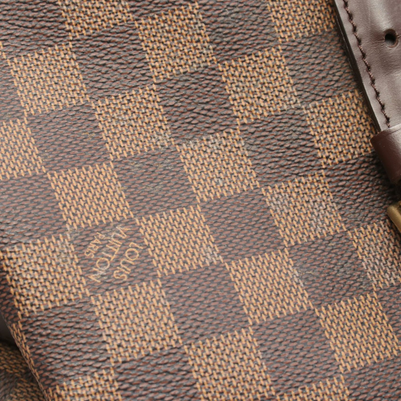 路易威登 切爾西托特單肩包 N51119 Damier 帆布皮革 Ebene 二手-6