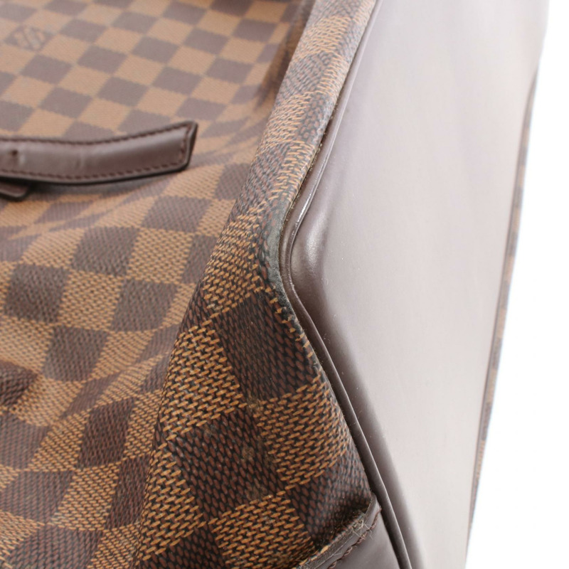 路易威登 切爾西托特單肩包 N51119 Damier 帆布皮革 Ebene 二手-8